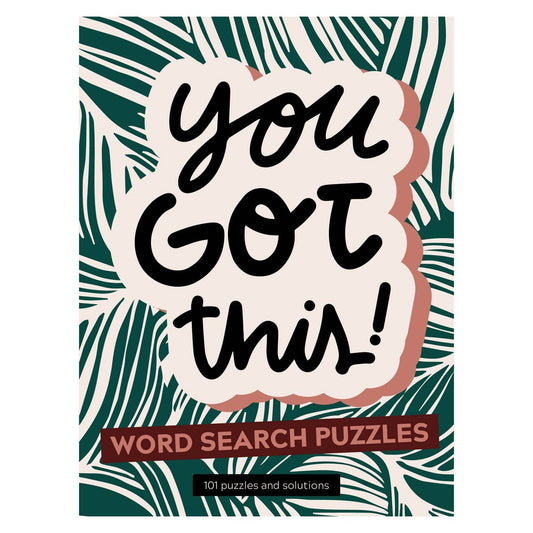 TF Publishing - Paper Goods - You Got This Word Search Book Spiral Puzzle Pad