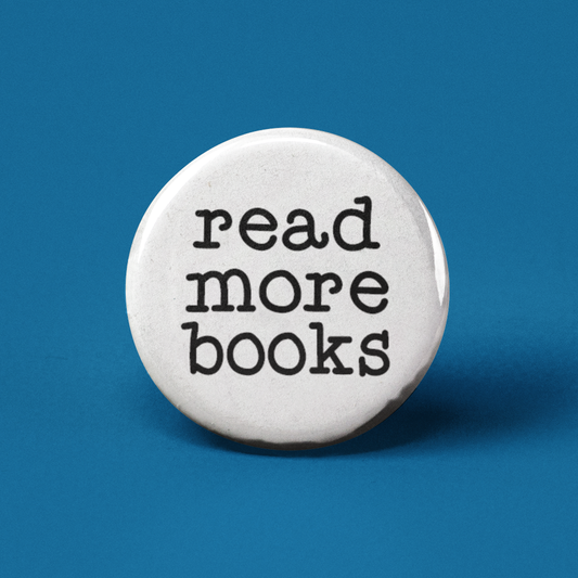 The Pin Pal Club - Read More Books Pinback Button