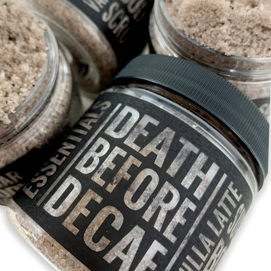 Death Before Decaf Sugar Scrub