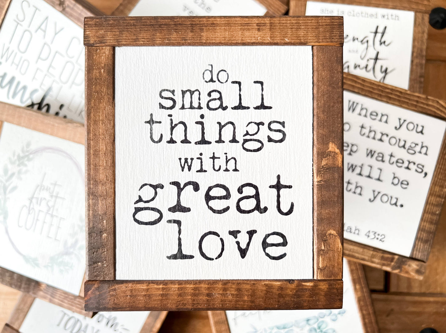 Inspired Findings - Do Small Things mini
