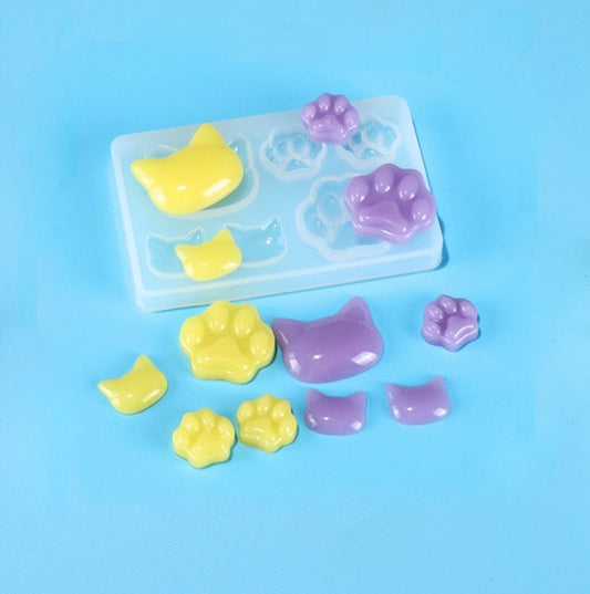 Silicone Resin Cat Palette