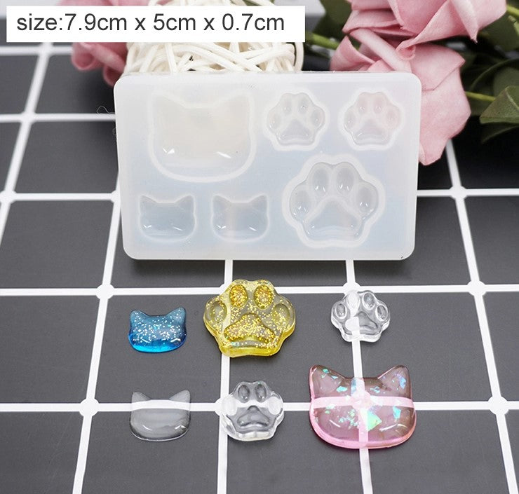 Silicone Resin Cat Palette