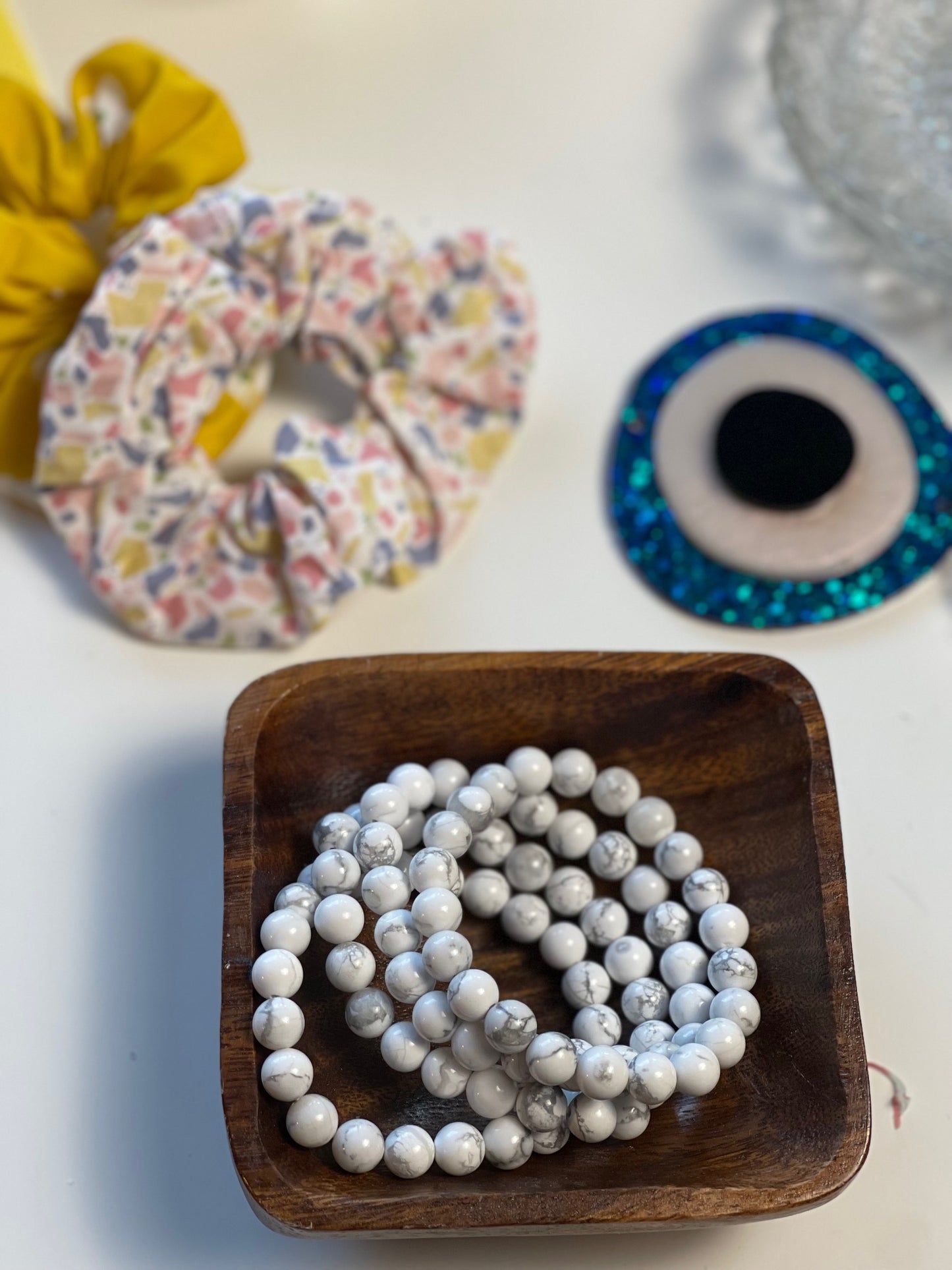 White Howlite Bracelet