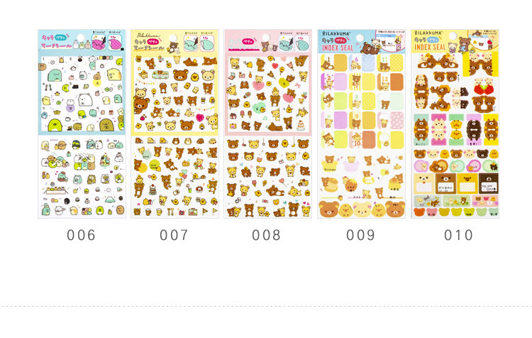 Kawaii Sumikkogurashi sticker sheets