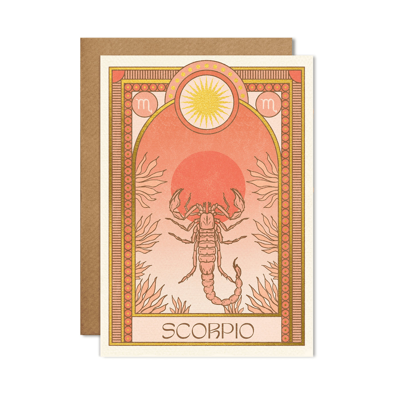 cai & jo - Scorpio Zodiac Card