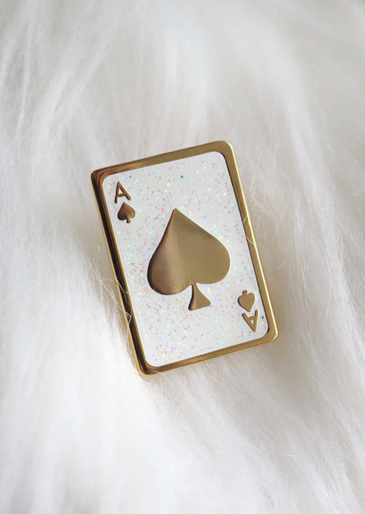 Ace of Spades Pin - Lapel Pin