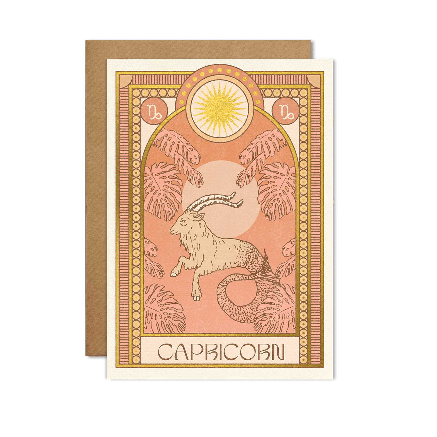 cai & jo - Capricorn Zodiac Card