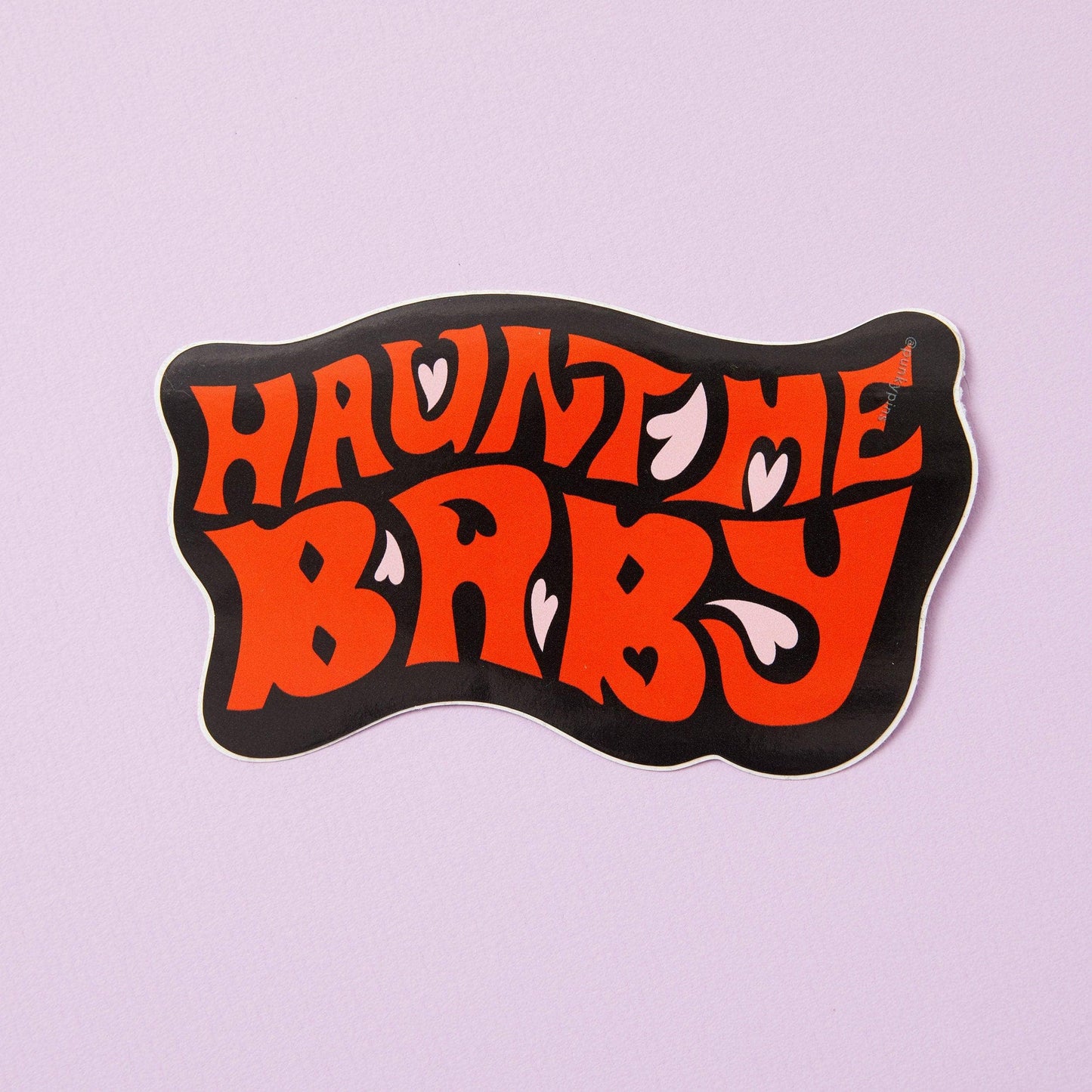 Punky Pins - Haunt Me Baby Vinyl Sticker