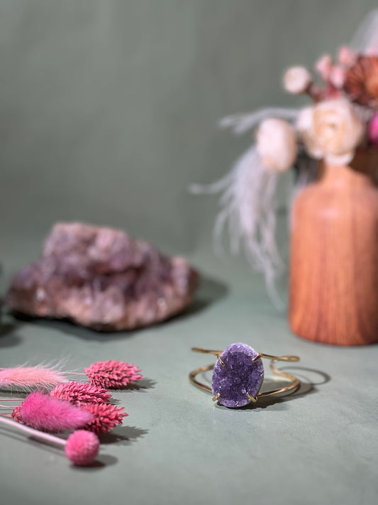 Amethyst bracelet