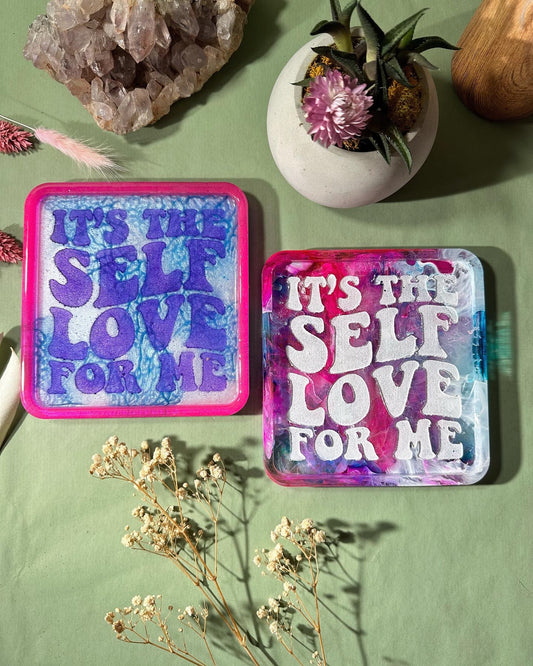 Square self love silicone mold