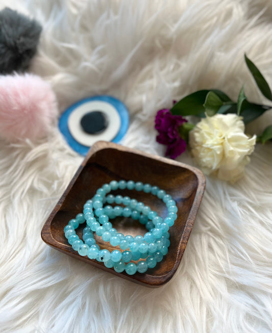 Blue Amazonite bracelet