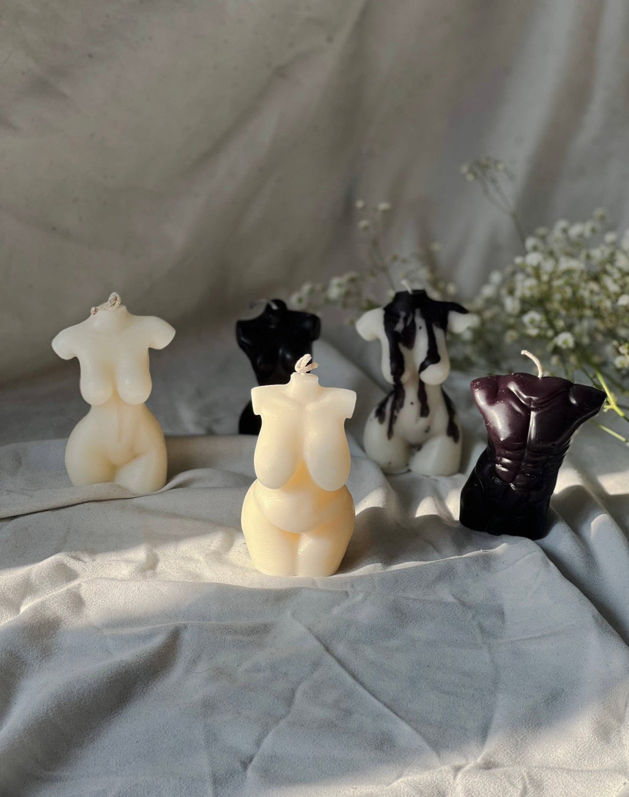 Male body Decorative candle, Gift for him