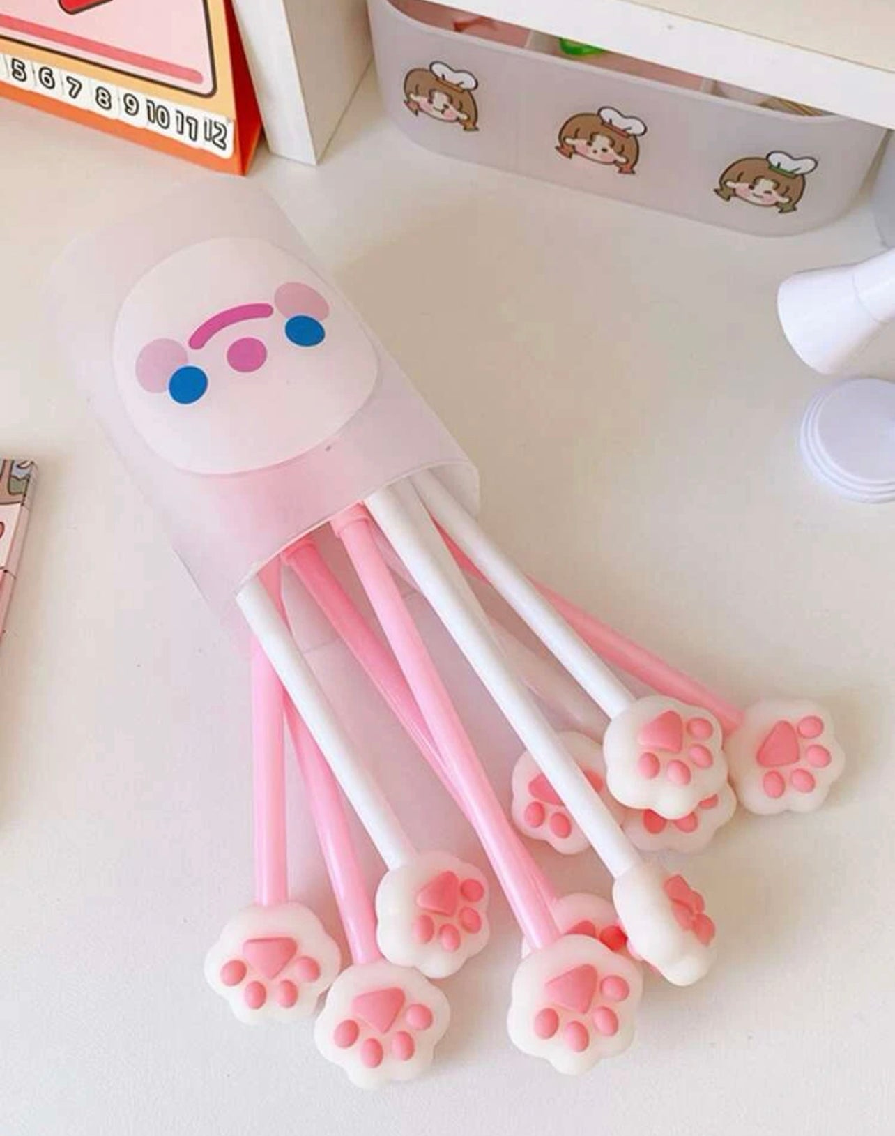 Paw gel pens