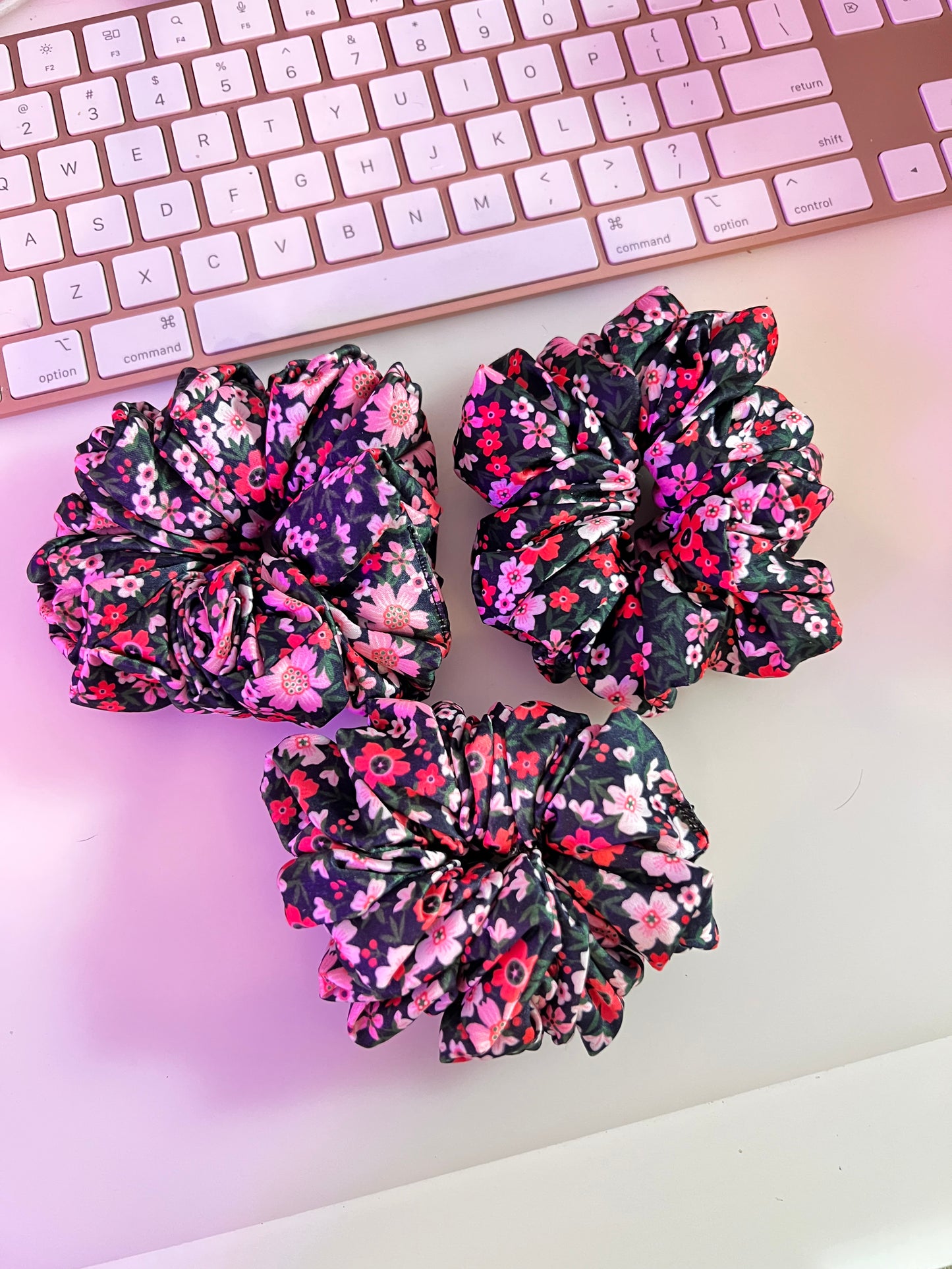 Handmade scrunchie