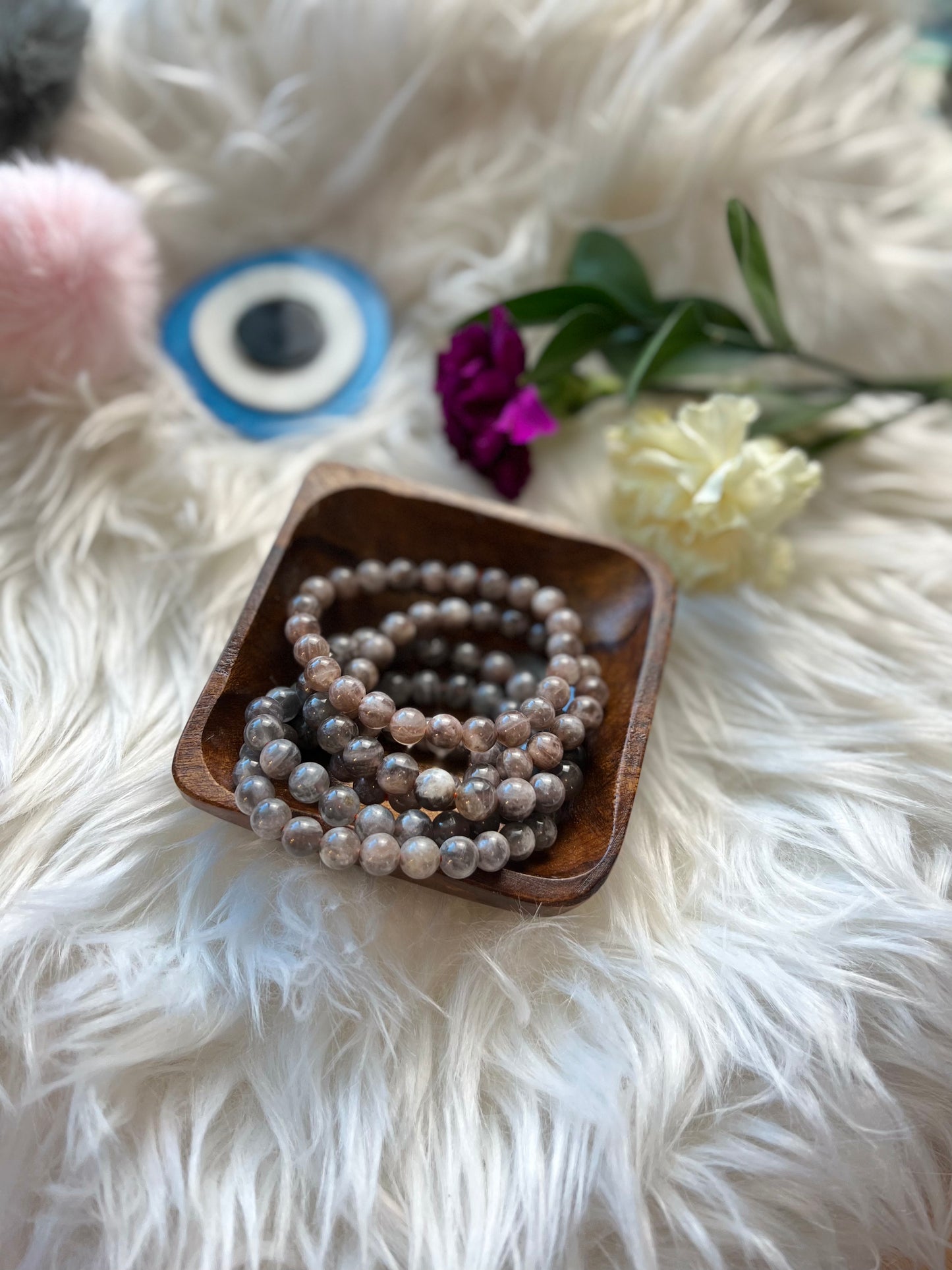 Black Moonstone bracelet