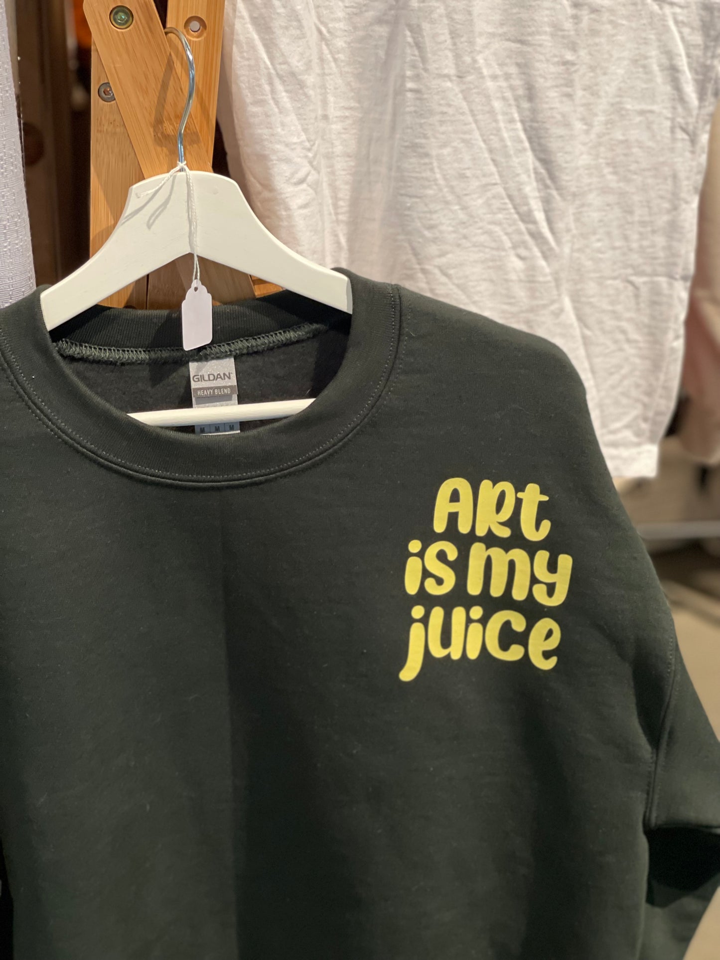 Art is my juice crewneck