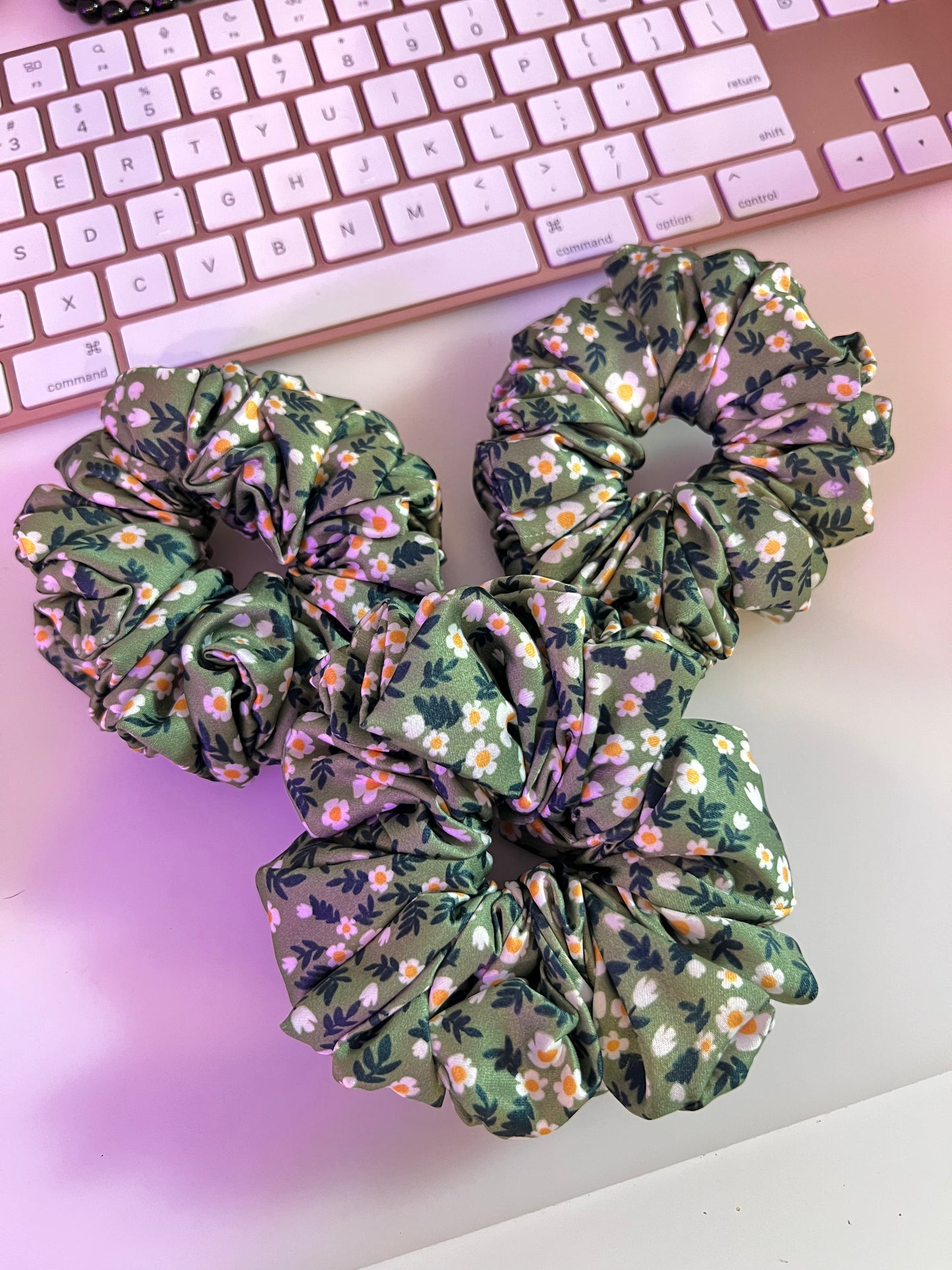 Handmade scrunchie