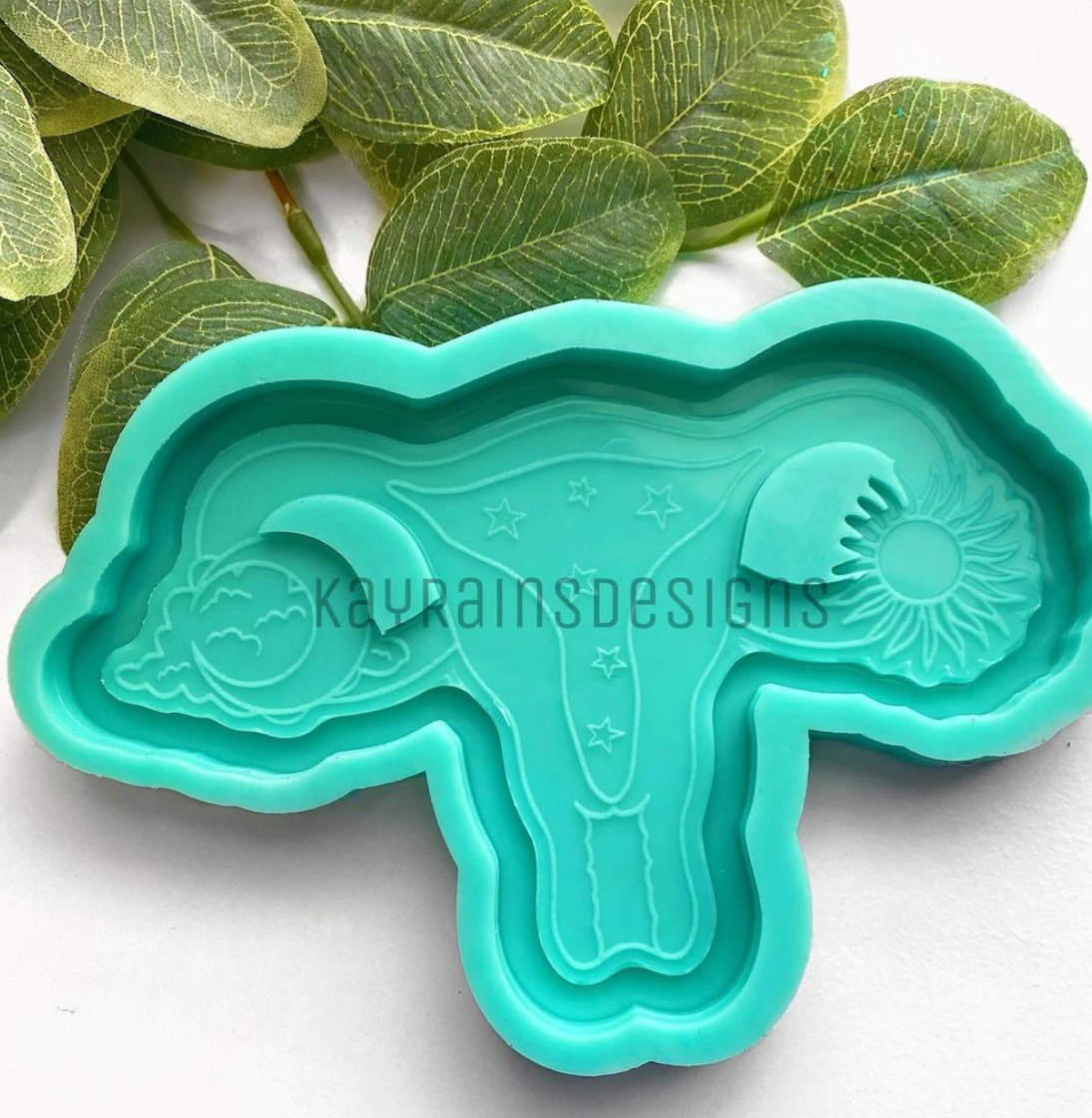 Female empowerment goddess tray silicone molds
